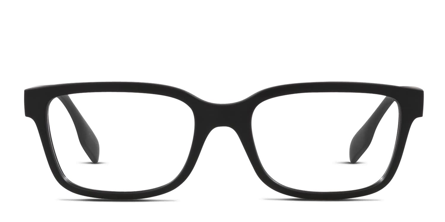 Burberry BE2379U Charlie Black glasses - Black - Frontal View