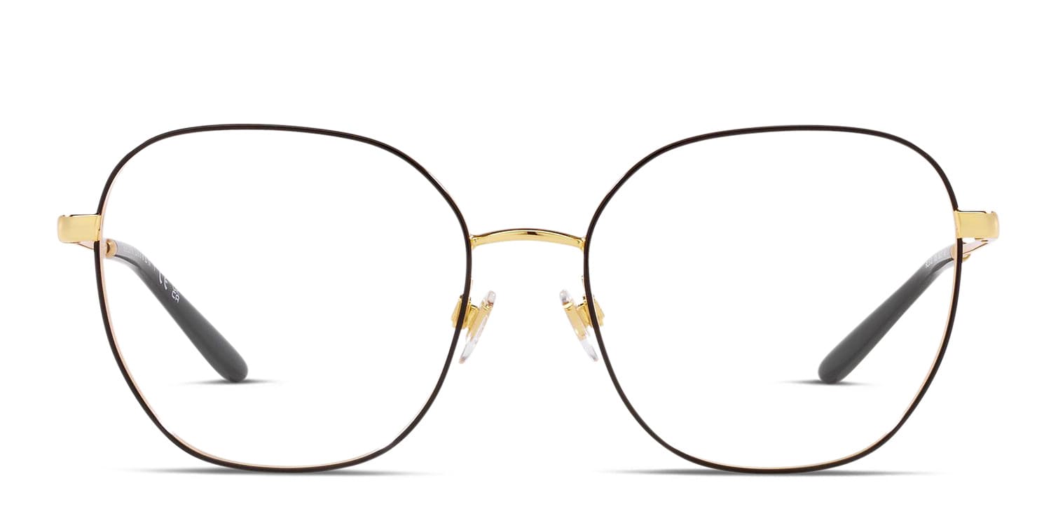 Ralph Lauren RL5120 Black , Gold glasses - Black / Gold - Frontal View