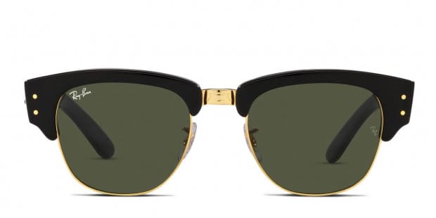Ray Ban RB0316S Mega Clubmaster Shiny Black Gold Prescription