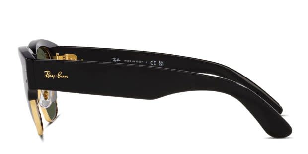 Ray-Banサングラス RB0316S MEGA CLUBMASTER【G】. Ray-Ban RB0316S Mega Clubmaster Shiny Black, Gold Prescription