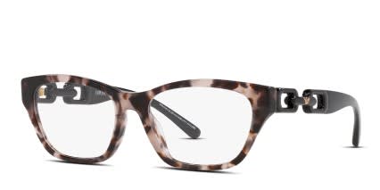 Emporio Armani EA3223U Universal Fit Pink , Tortoise glasses - Pink / Tortoise - Angle View