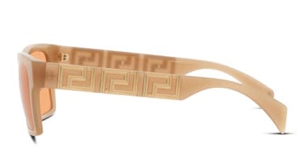Versace VE4445 Beige , Orange glasses - Beige / Orange - Side View