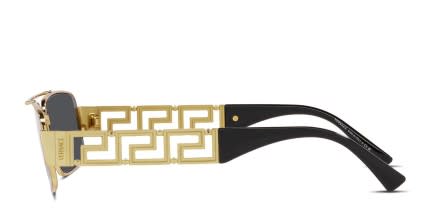 Versace VE2257 Gold glasses - Gold - Side View