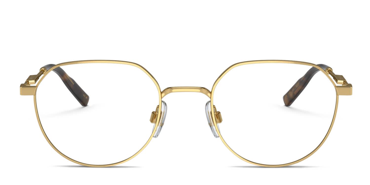 Dolce & Gabbana DG1349 Gold glasses - Gold - Frontal View