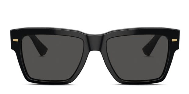 Dolce & Gabbana DG4431 Shiny Black Prescription Sunglasses display picture 1