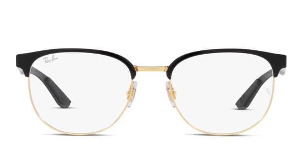 Ray Ban RX8422 black gold frame