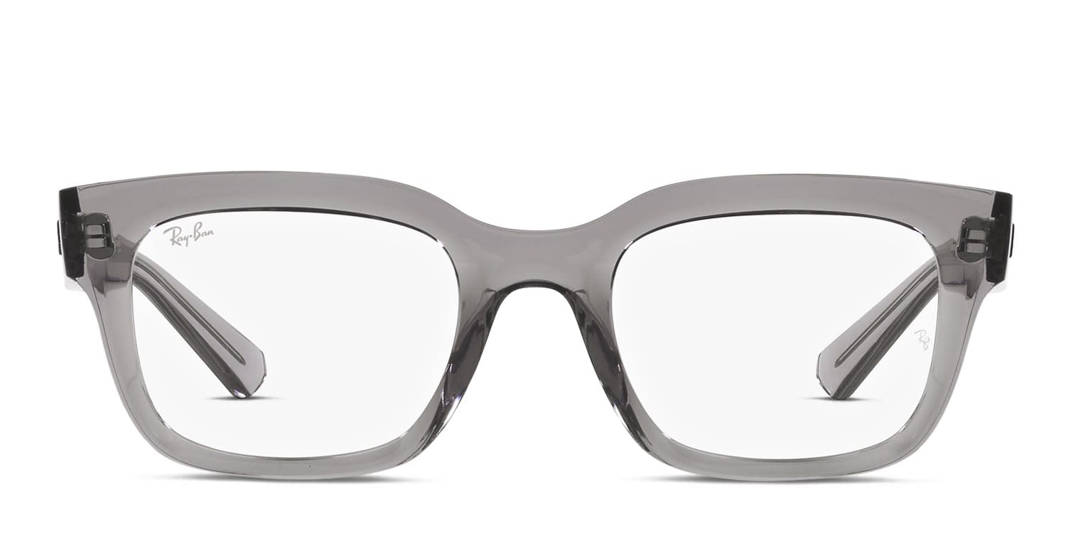 Ray-Ban RX7217 Chad Clear, Gray glasses - Clear / Gray - Frontal View