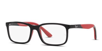 Ray-Ban RY1621 Kids Black glasses - Black - Angle View