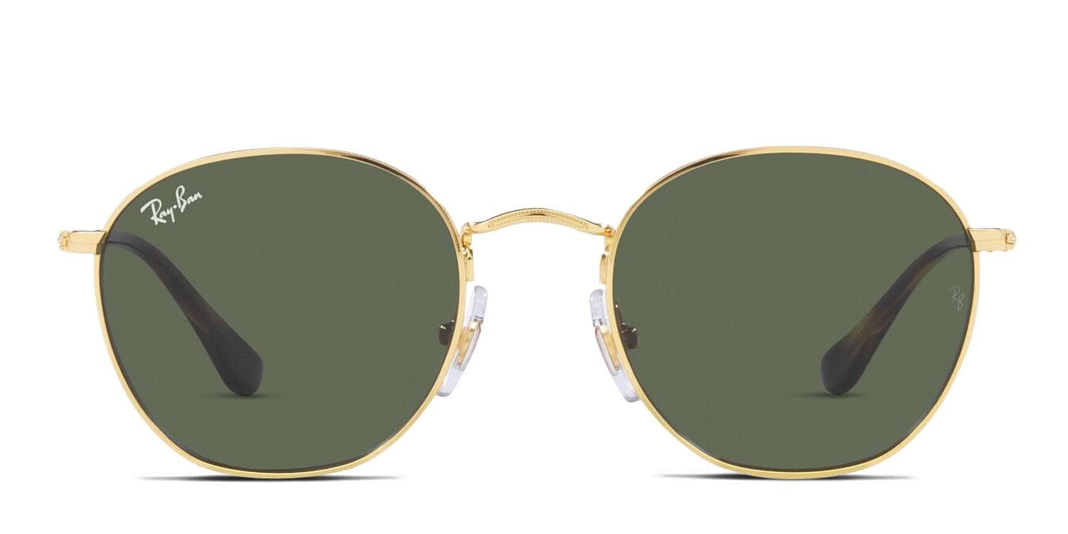 Ray-Ban RJ9572S Junior Rob Kids Gold glasses - Gold - Frontal View