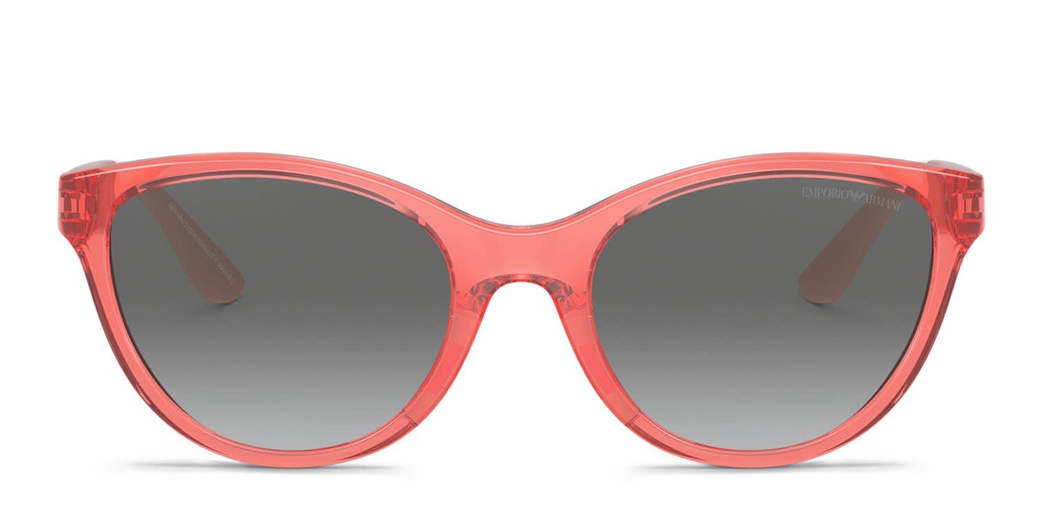 Emporio Armani EK4003 Kids Orange glasses - Orange - Frontal View