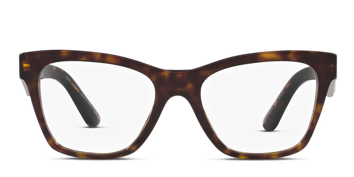 Dolce & Gabbana DG3374 Tortoise glasses - Tortoise - Frontal View