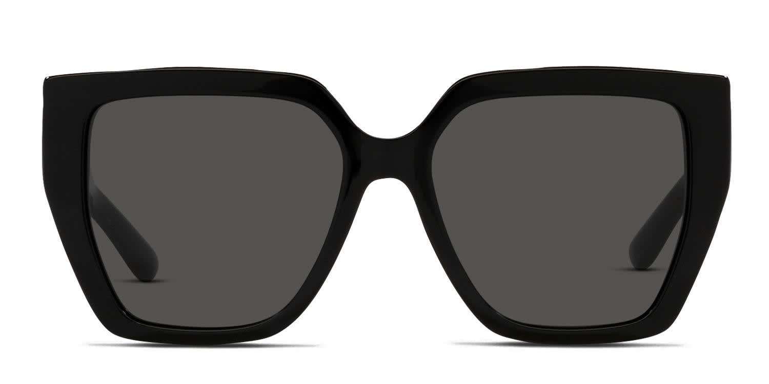 Dolce & Gabbana DG4438 Shiny Black glasses - Shiny Black - Frontal View