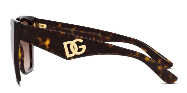 Dolce & Gabbana DG4438 Tortoise Prescription Sunglasses display picture 1