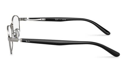 Ray-Ban RX6502D Gunmetal glasses - Gunmetal - Side View