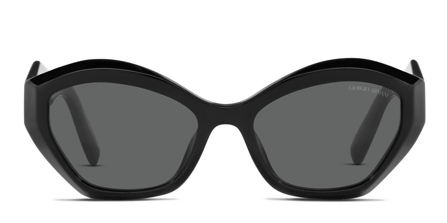 Giorgio Armani AR8187U Shiny Black glasses - Shiny Black - Frontal View