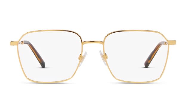 Dolce Gabbana DG1350 Gold Eyeglasses Includes FREE Rx Lenses