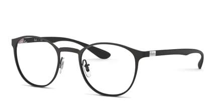 Ray-Ban RX6355 Black glasses - Black - Angle View