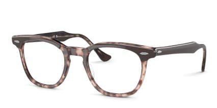 Ray-Ban RX5398 Hawkeye Brown, Pink, Tortoise glasses - Brown / Pink / Tortoise - Angle View