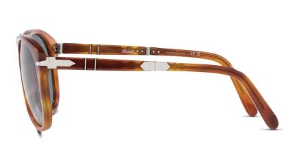 Persol PO0714SM Steve McQueen Folding Tortoise, Orange glasses - Tortoise / Orange - Side View