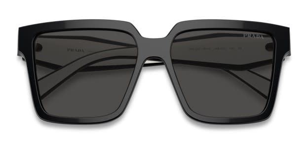 Prada PR 24ZS Shiny Black Prescription Sunglasses - 50% Off