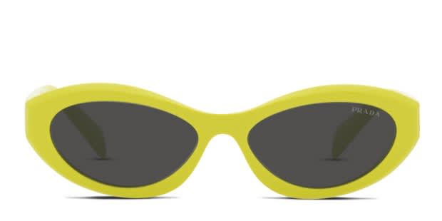 Prada PR26ZS Gray , Yellow Prescription Sunglasses - 50% Off Lenses