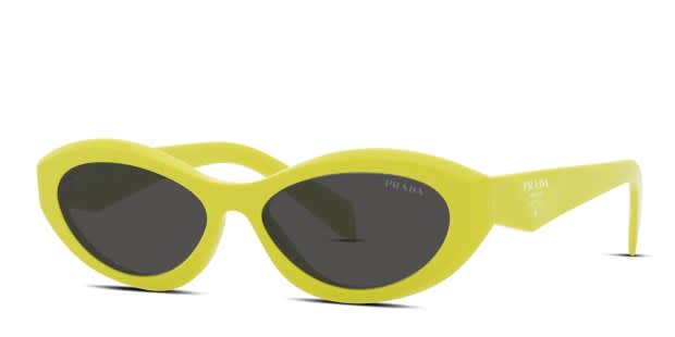 Prada PR26ZS Gray , Yellow Prescription Sunglasses - 50% Off Lenses
