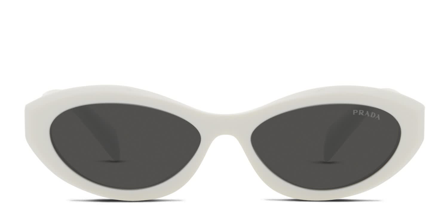 Versace Eyewear Women\'s VE4432U Sunglasses in White Versace VE4440U Universal Fit Gray , White Prescription  main image 2