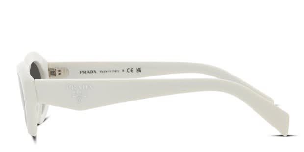 Prada sunglasses white sides hot sale