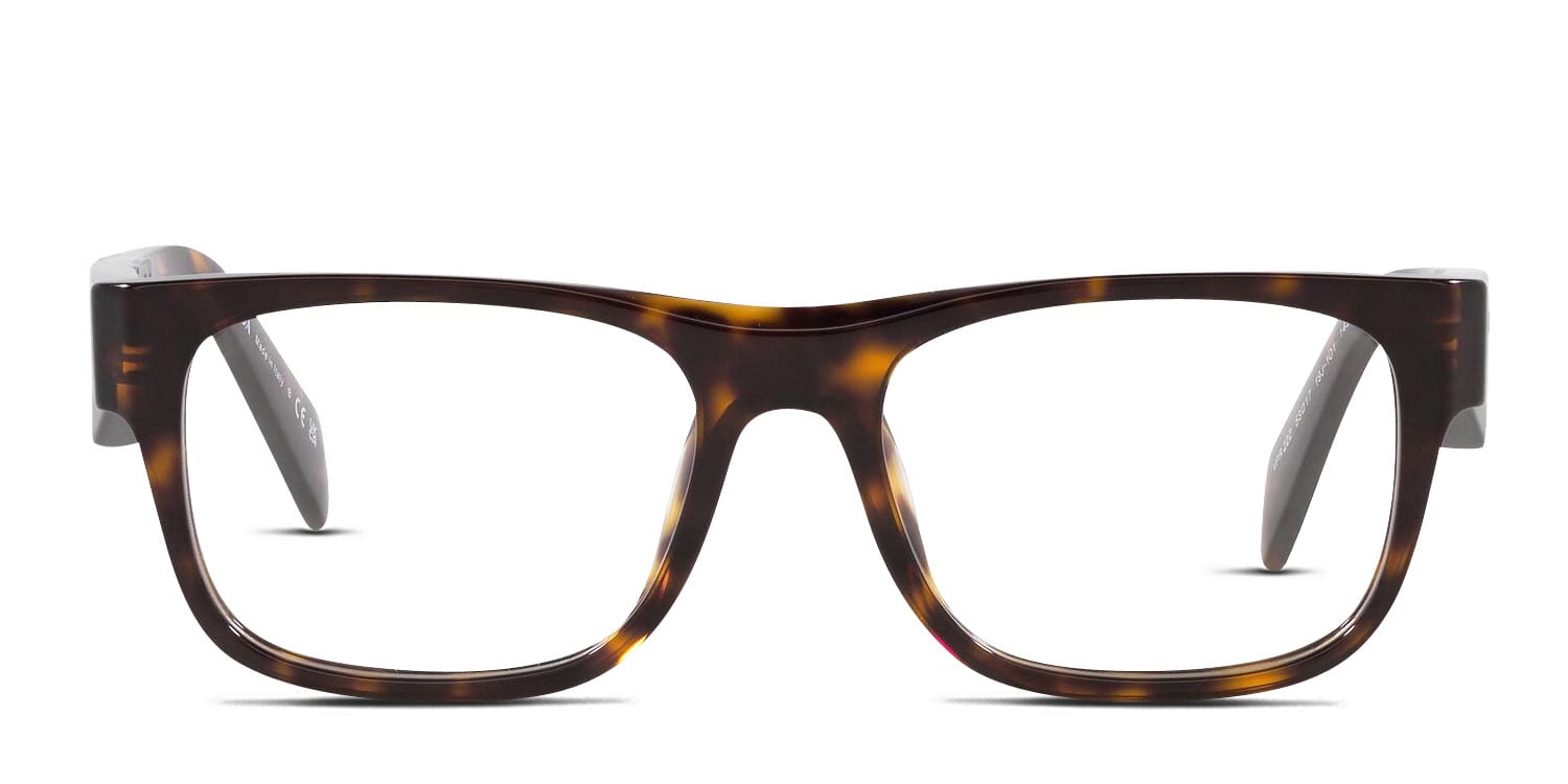PRADA ガーメント Prada PR22ZV Tortoise Eyeglasses | Includes FREE Rx Lenses