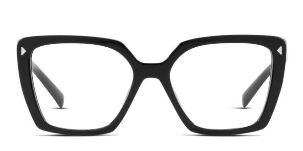 Prada PR16ZV Black Eyeglasses | Includes FREE Rx Lenses
