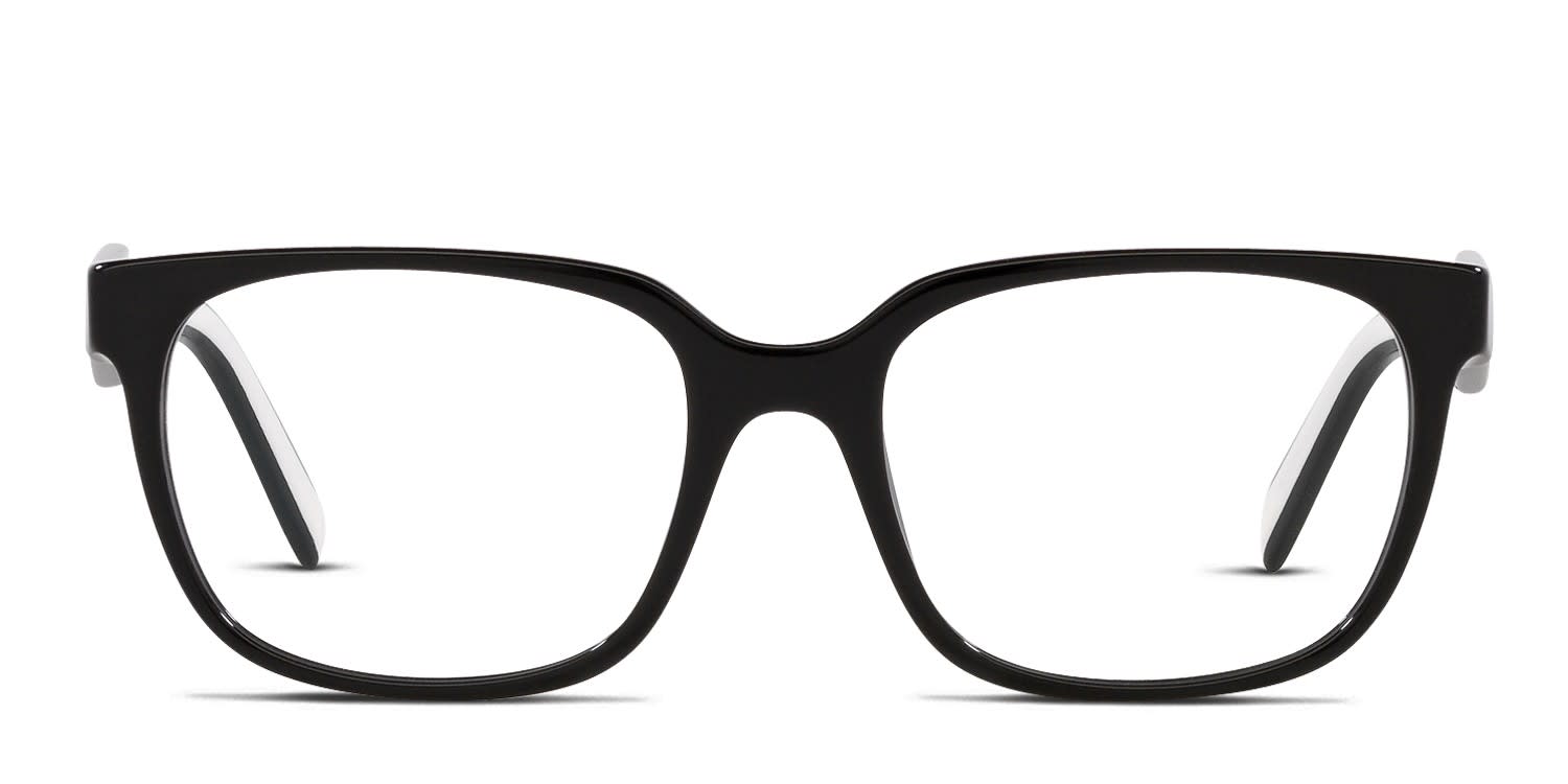 Prada PR17ZV Black Eyeglasses | Includes FREE Rx Lenses