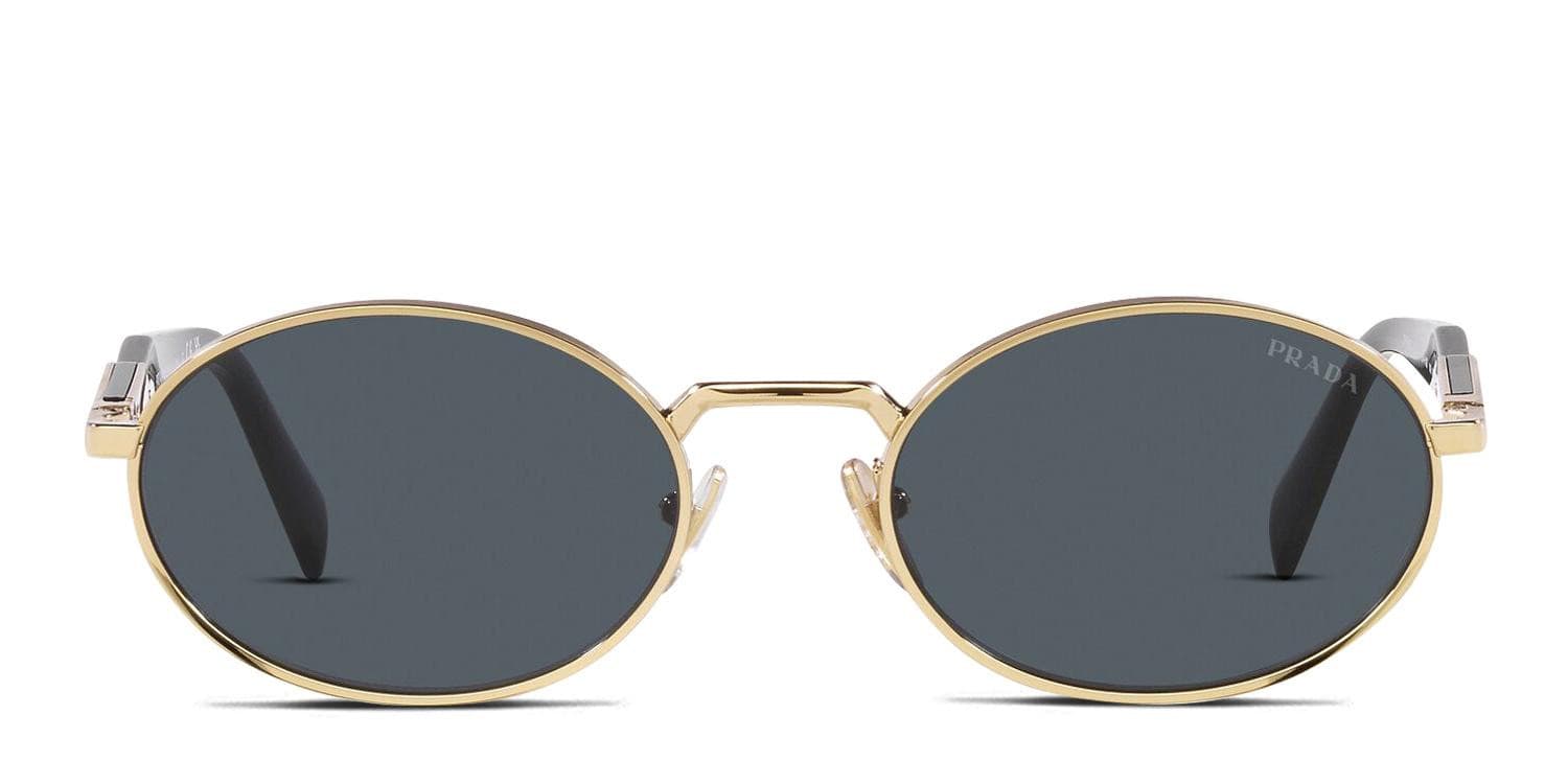 Prada PR 65ZS Gold glasses - Gold - Frontal View