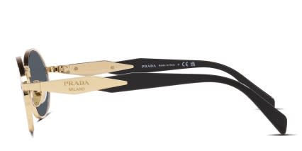 Prada PR 65ZS Gold glasses - Gold - Side View