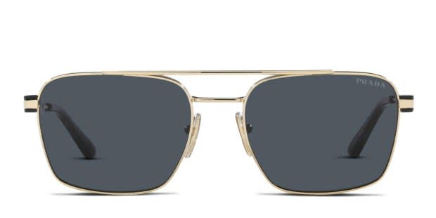 Prada PR67ZS Gold Prescription Sunglasses