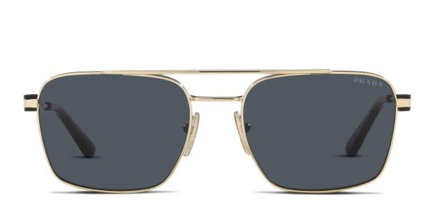 Prada PR67ZS Gold Prescription Sunglasses