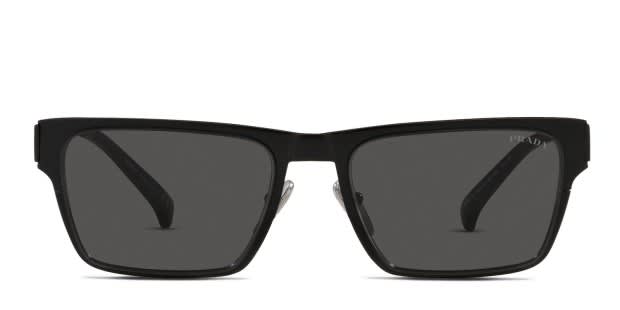 Prada rimmed cheap square metal sunglasses