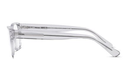 Prada PR18ZV Clear, Gray glasses - Clear / Gray - Side View