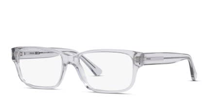 Prada PR18ZV Clear, Gray glasses - Clear / Gray - Angle View