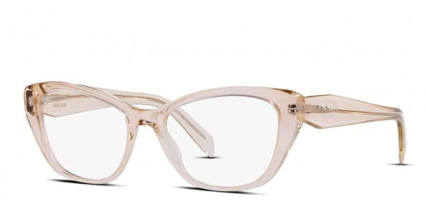 Pink prada eyeglass frames top