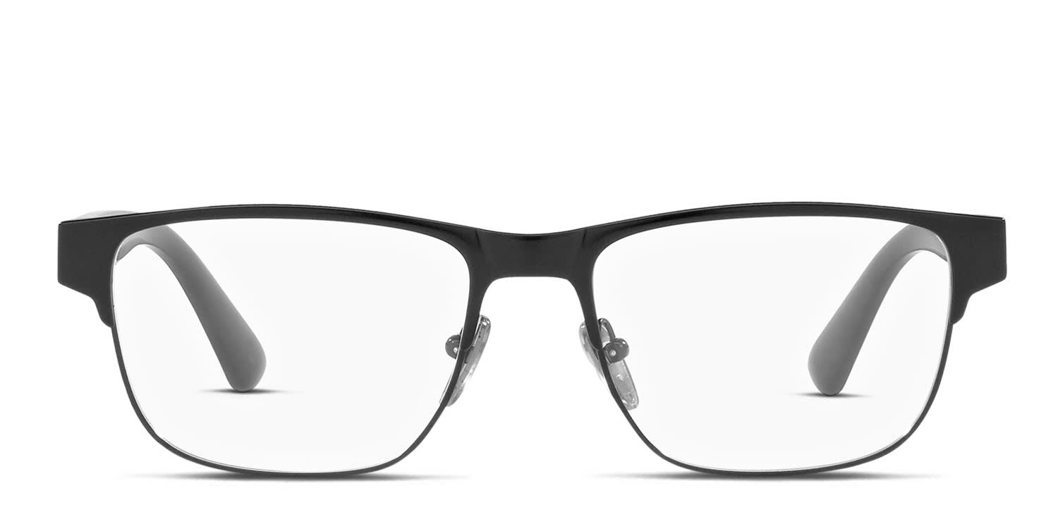 Prada PR57ZV Black glasses - Black - Frontal View