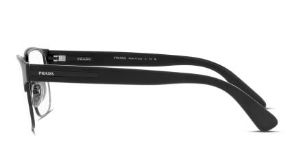 Prada PR57ZV Black glasses - Black - Side View