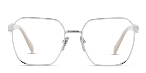 Prada PR56ZV Silver Eyeglasses | Includes FREE Rx Lenses