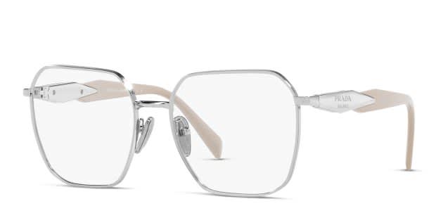 Prada PR56ZV Silver Eyeglasses | Includes FREE Rx Lenses