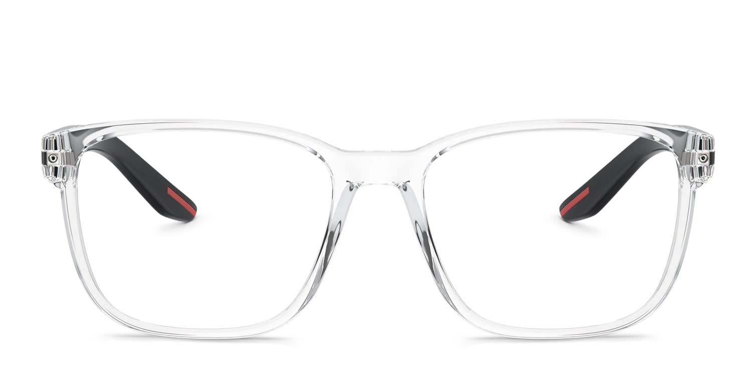 Prada Linea Rossa PS06PV Clear glasses - Clear - Frontal View