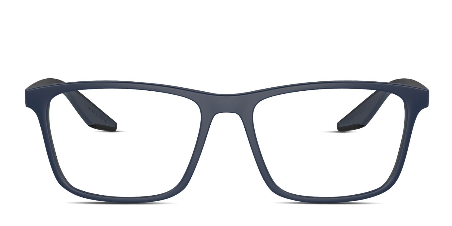 Prada Linea Rossa PS01QV Blue, Gray glasses - Blue / Gray - Frontal View