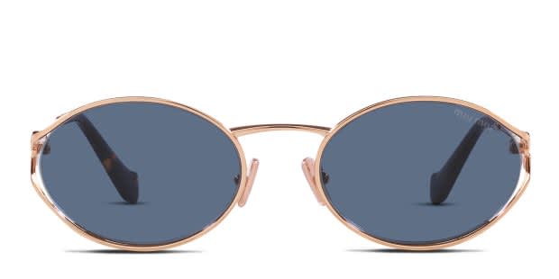 Miu Miu MU52YS Universal Fit Blue , Gold , Pink Prescription