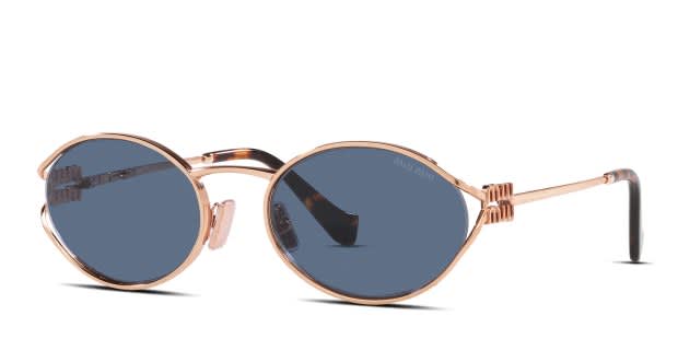 Miu Miu MU52YS Universal Fit Blue , Gold , Pink Prescription