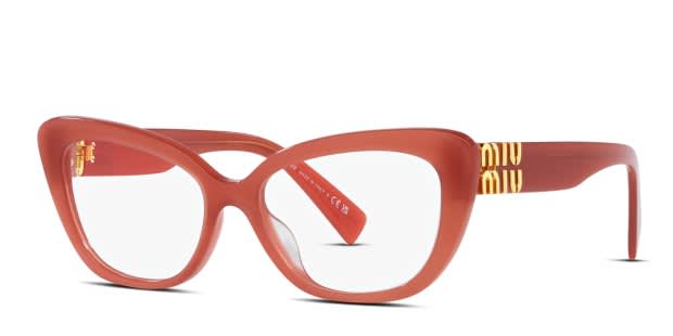 Miu Miu MU05VV Red Eyeglasses | Includes FREE Rx Lenses