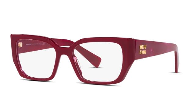 Miu Miu MU03VV Universal Fit Multicolor , Red Eyeglasses