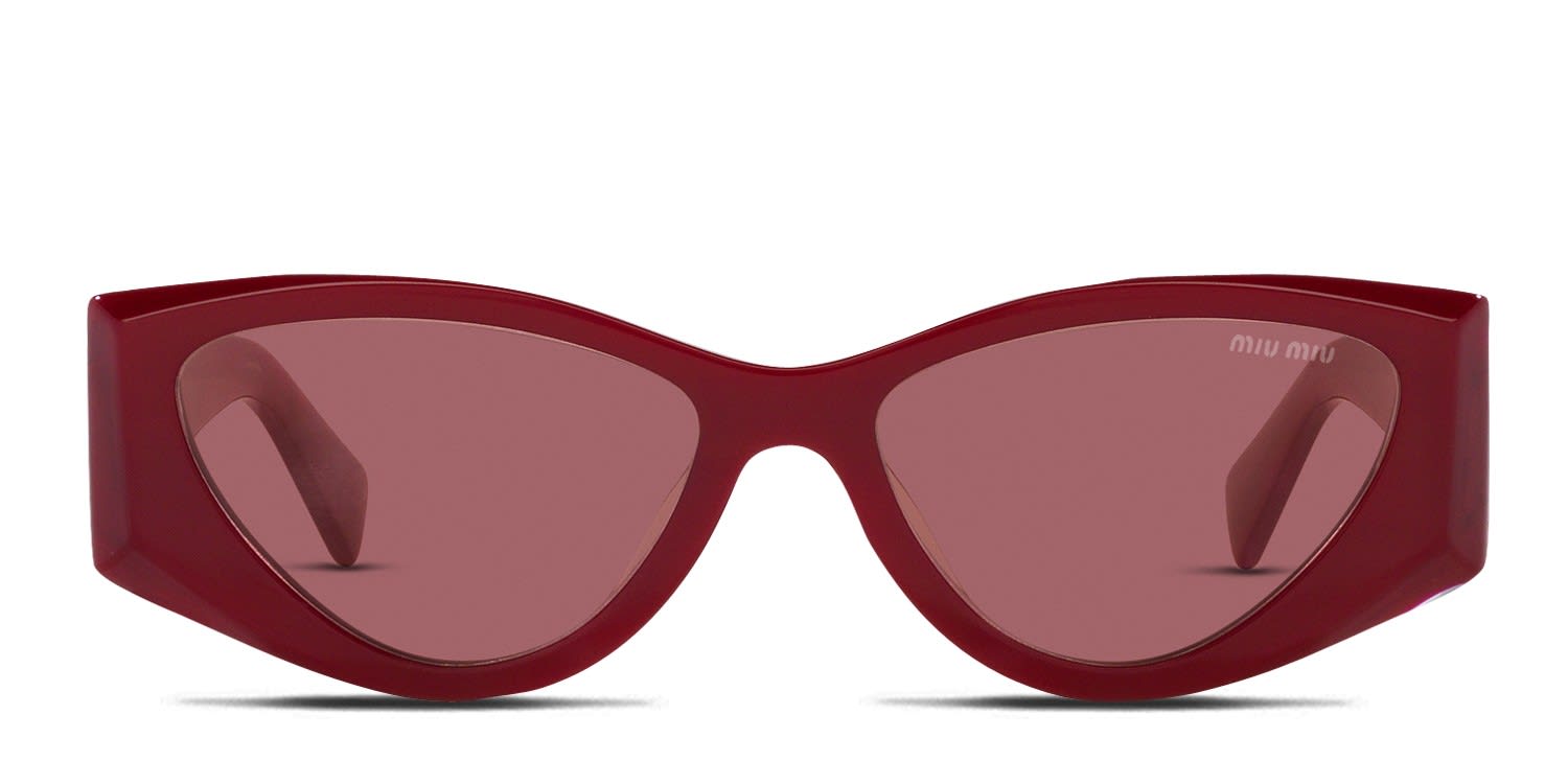Miu Miu MU06YS Universal Fit Multicolor , Purple , Red glasses - Multicolor / Purple / Red - Frontal View